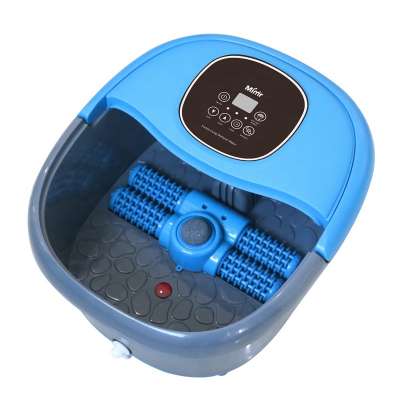 Factory Directly Luxury Heated Electric Foot Spa Massager Basin  with Automatic Massage Rollers