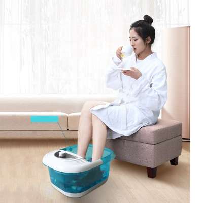 New Mini Water Basin Ionic Detox double Foot Bath Spa Massager with Bubble